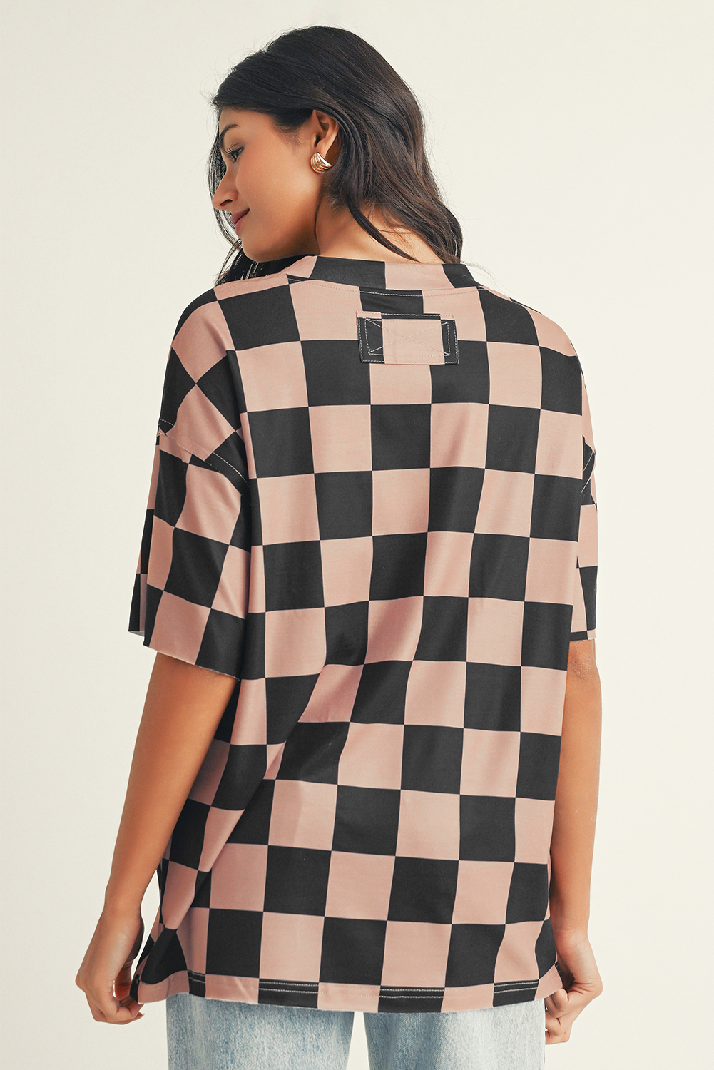 LDC Checkmate Boyfriend Casual Tee