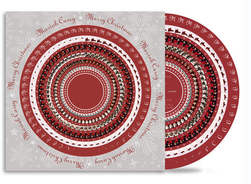 Merry Christmas 30th Anniversary - Mariah Carey Zoetrope LP Vinyl Record