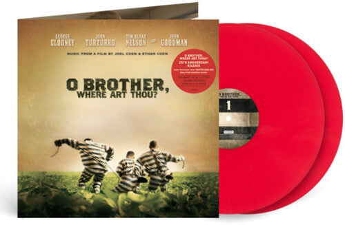 O, Brother Where Art Thou Soundtrack 25th Anniv. Vinyl - Indie Exclusive Red