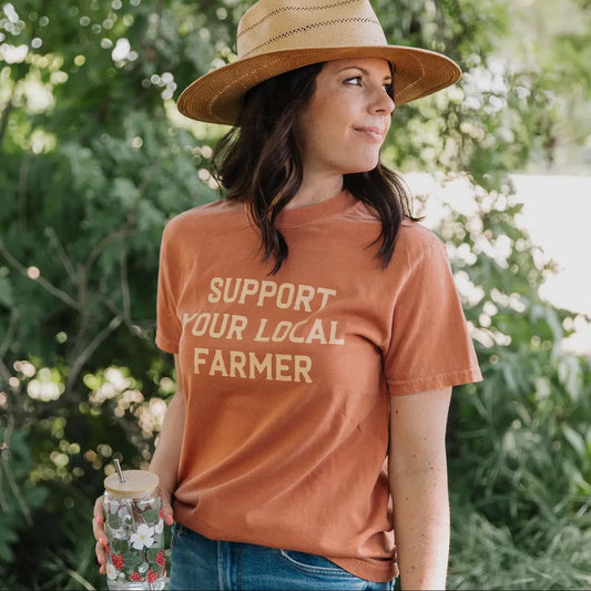 Support Your Local Farmer Graphic Tee