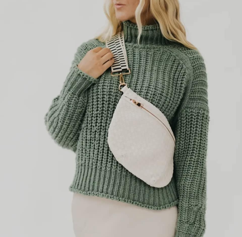 Westlyn Woven Crossbody Bag