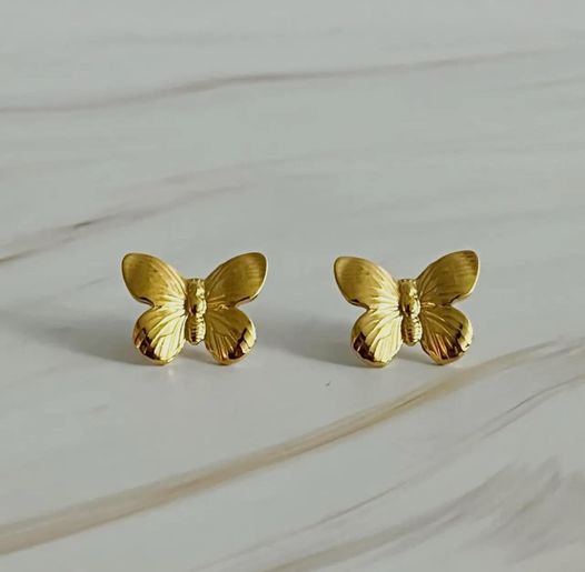 Vintage Inspired Butterfly Earrings