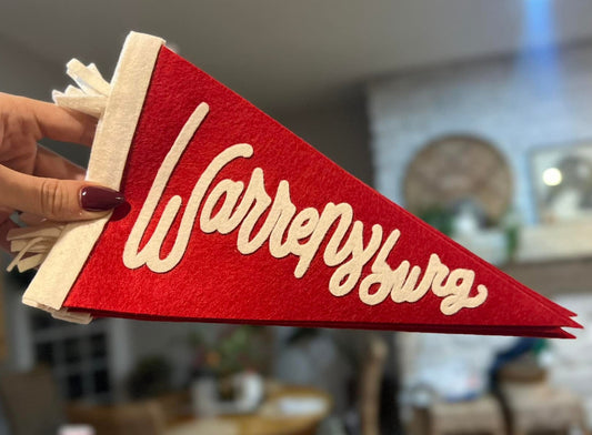 Retro School Pennant Flag