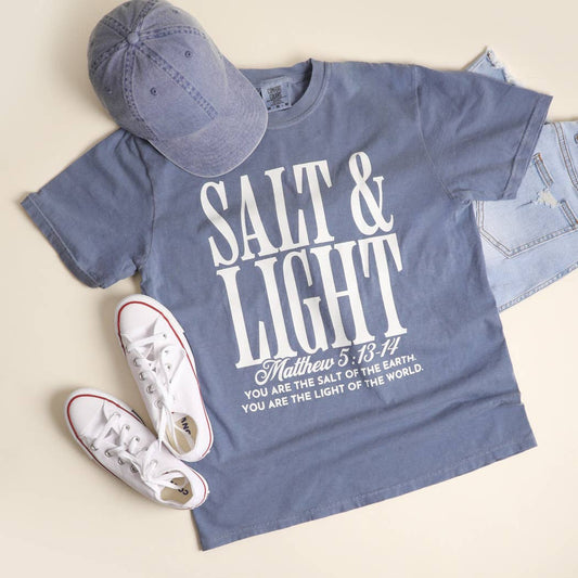 SALT & LIGHT Graphic Cotton T-Shirt
