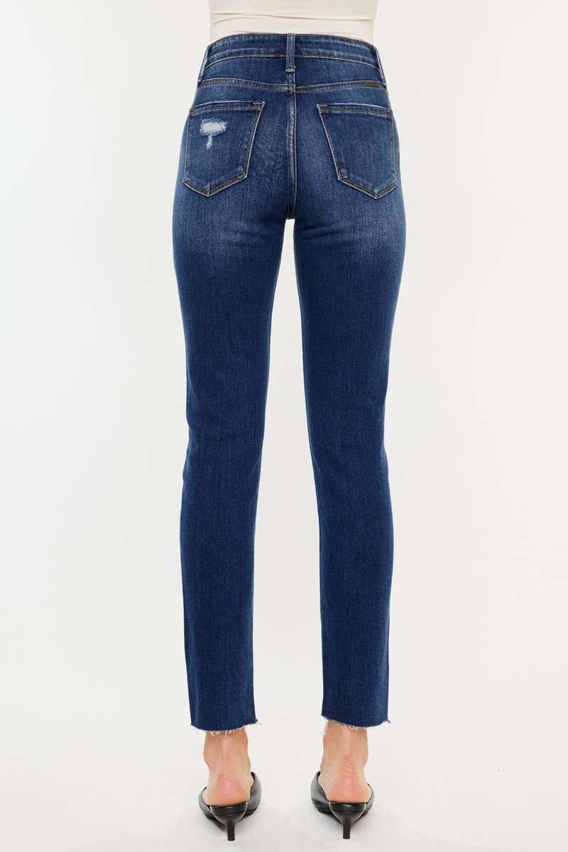 Kan Can High Rise Mid-Wash Skinny KC2502M