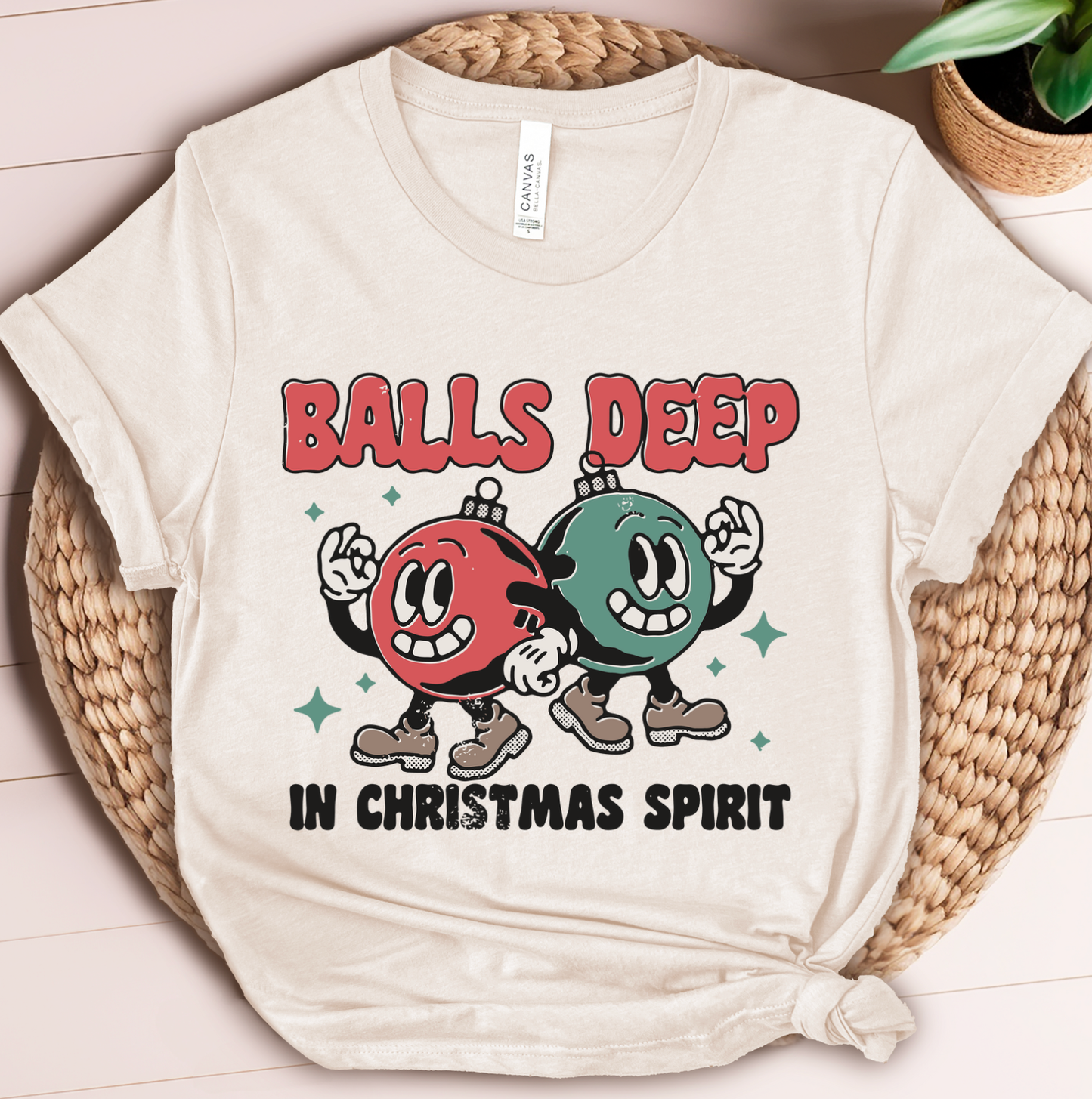 Christmas Spirit Funny Graphic