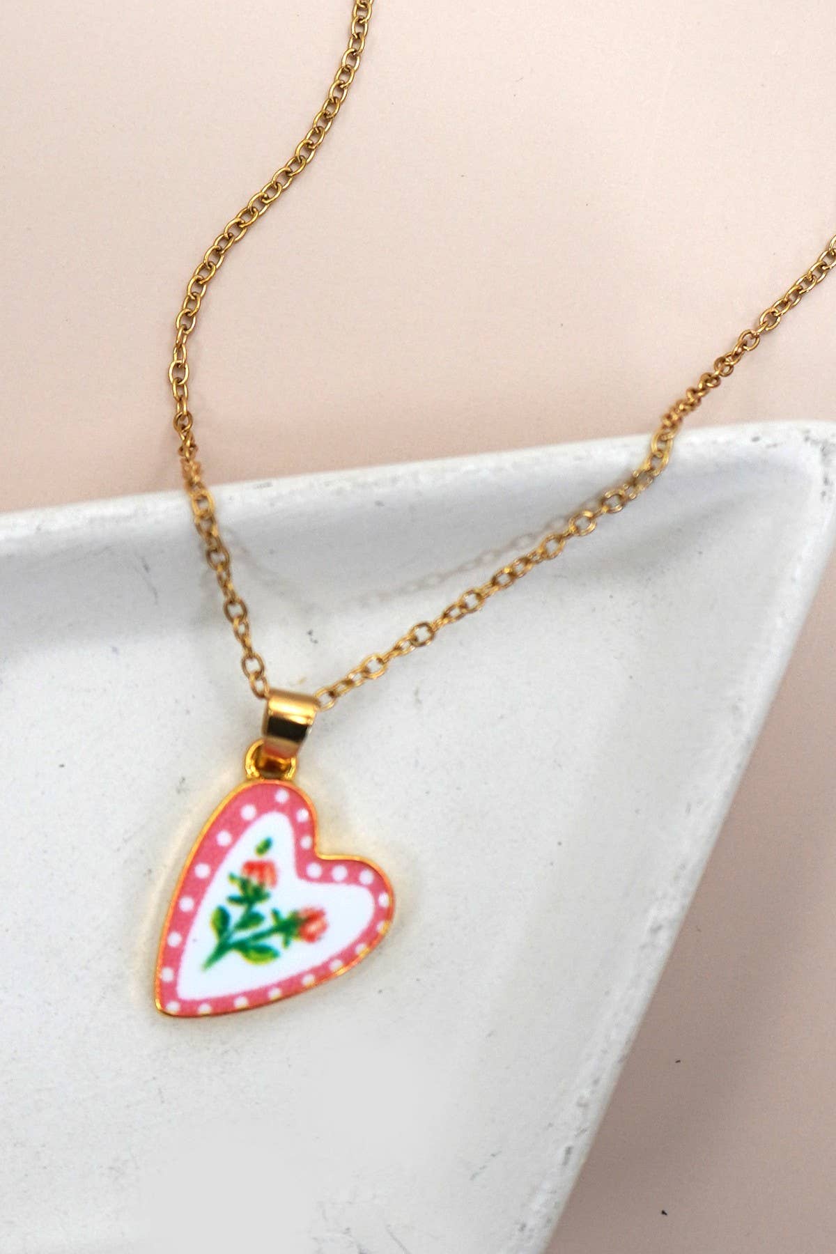 18K Stainless Steel Tarnish Free Waterproof Neck | 40NK9503