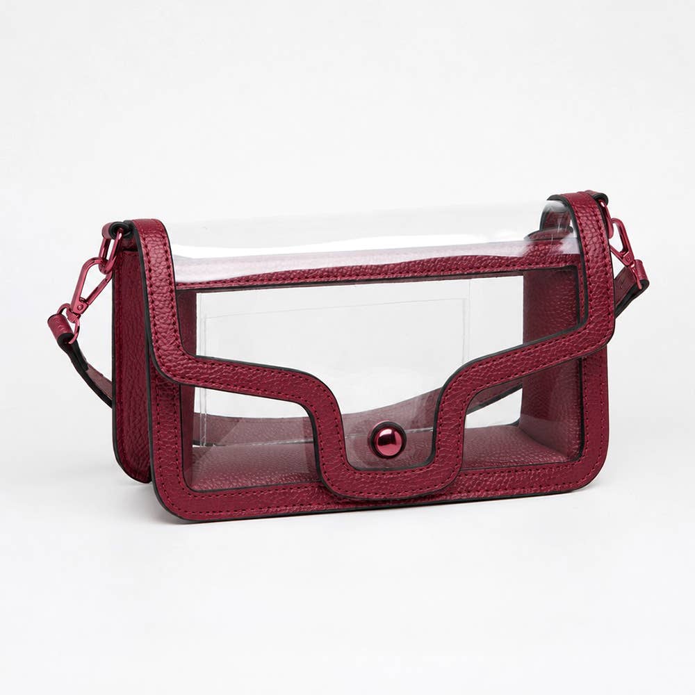 Clear Stadium Rectangle Shoulder Bag