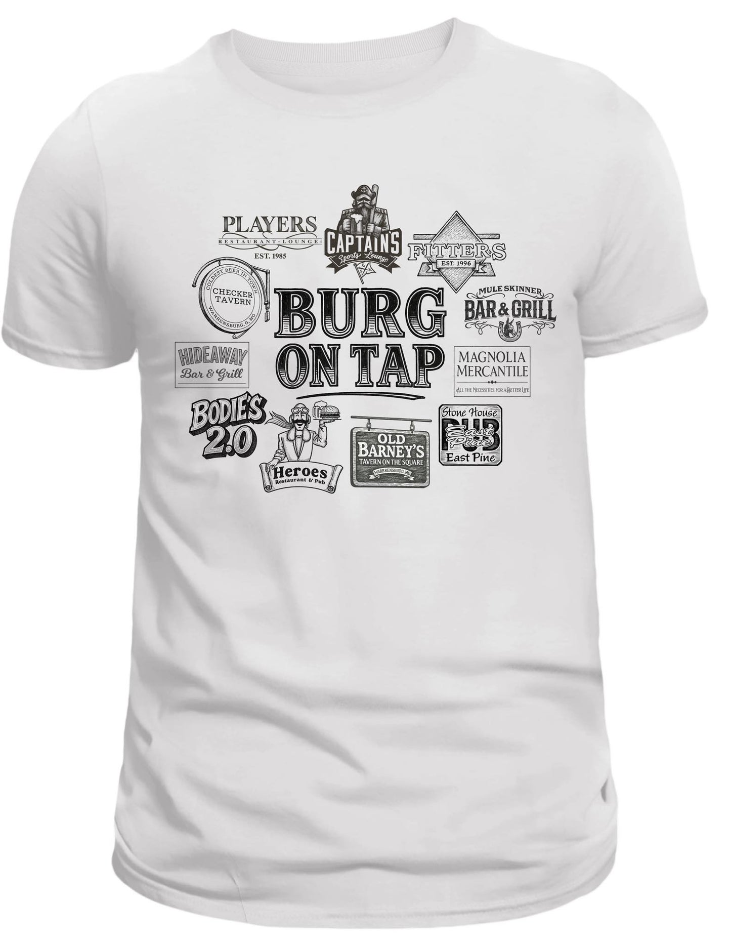 The Burg On Tap Graphic Tee