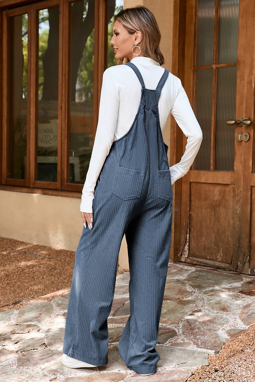 Loose Fit Corduroy Overall