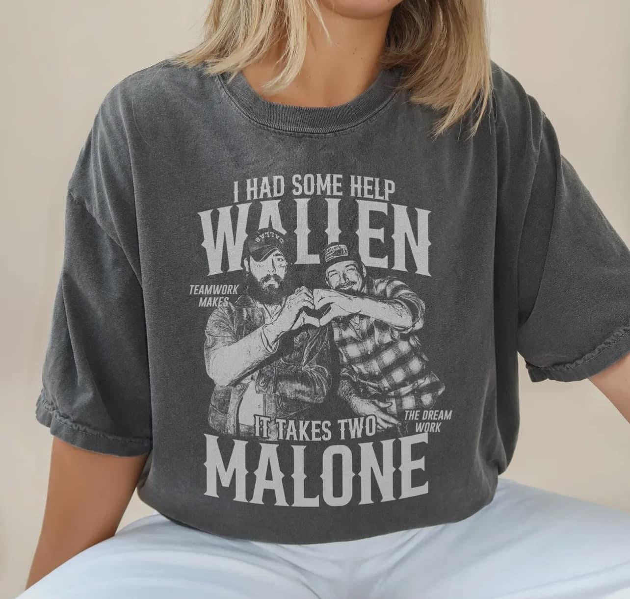 Malone + Wallen Band Tee