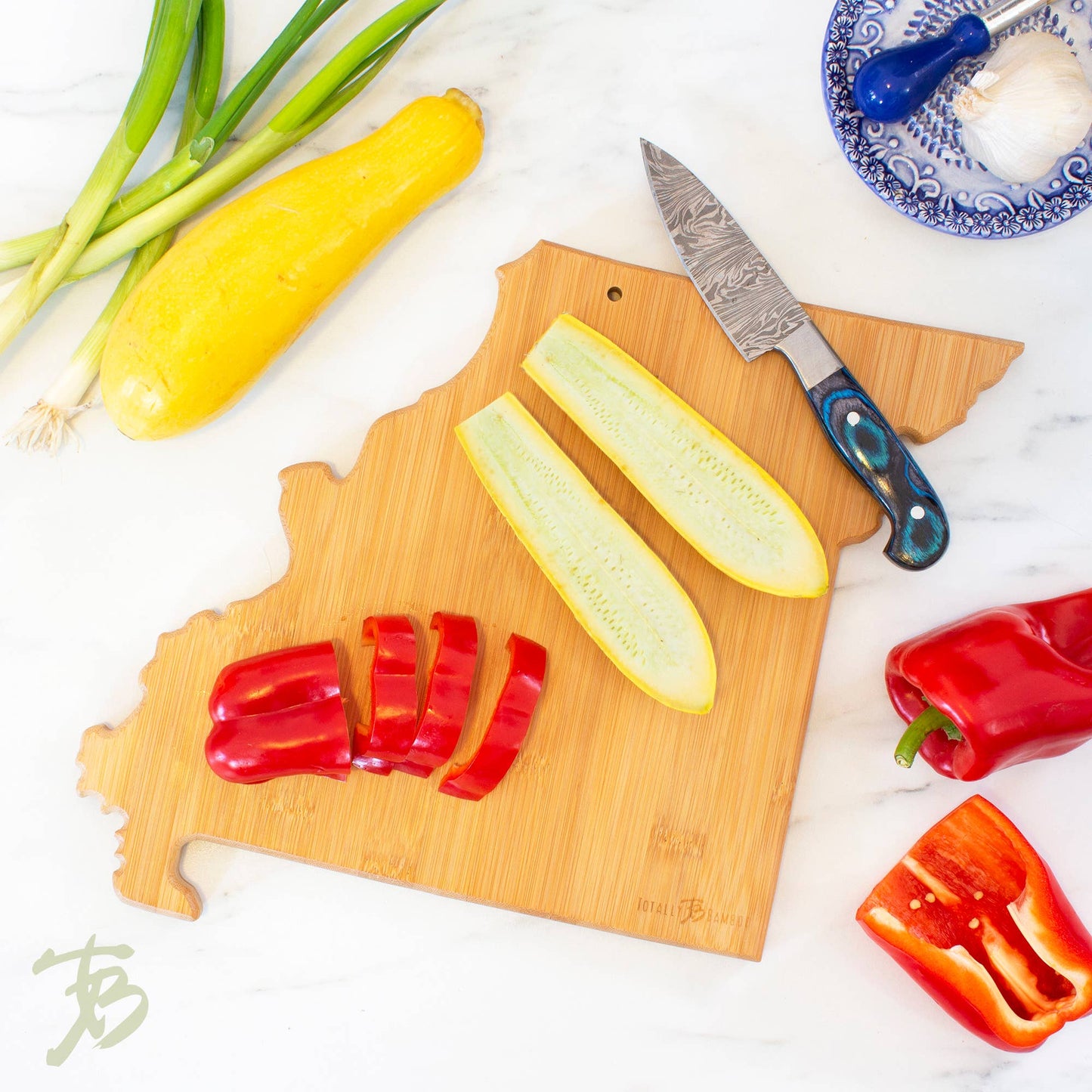 Destination Missouri Cutting Board with Engraved Artwork