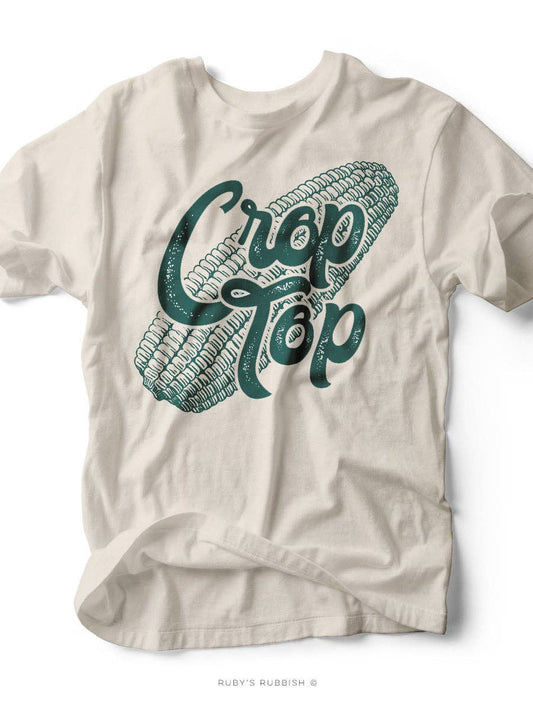 "Crop Top" Corncob | Western Graphic Tee | Ruby’s Rubbish®