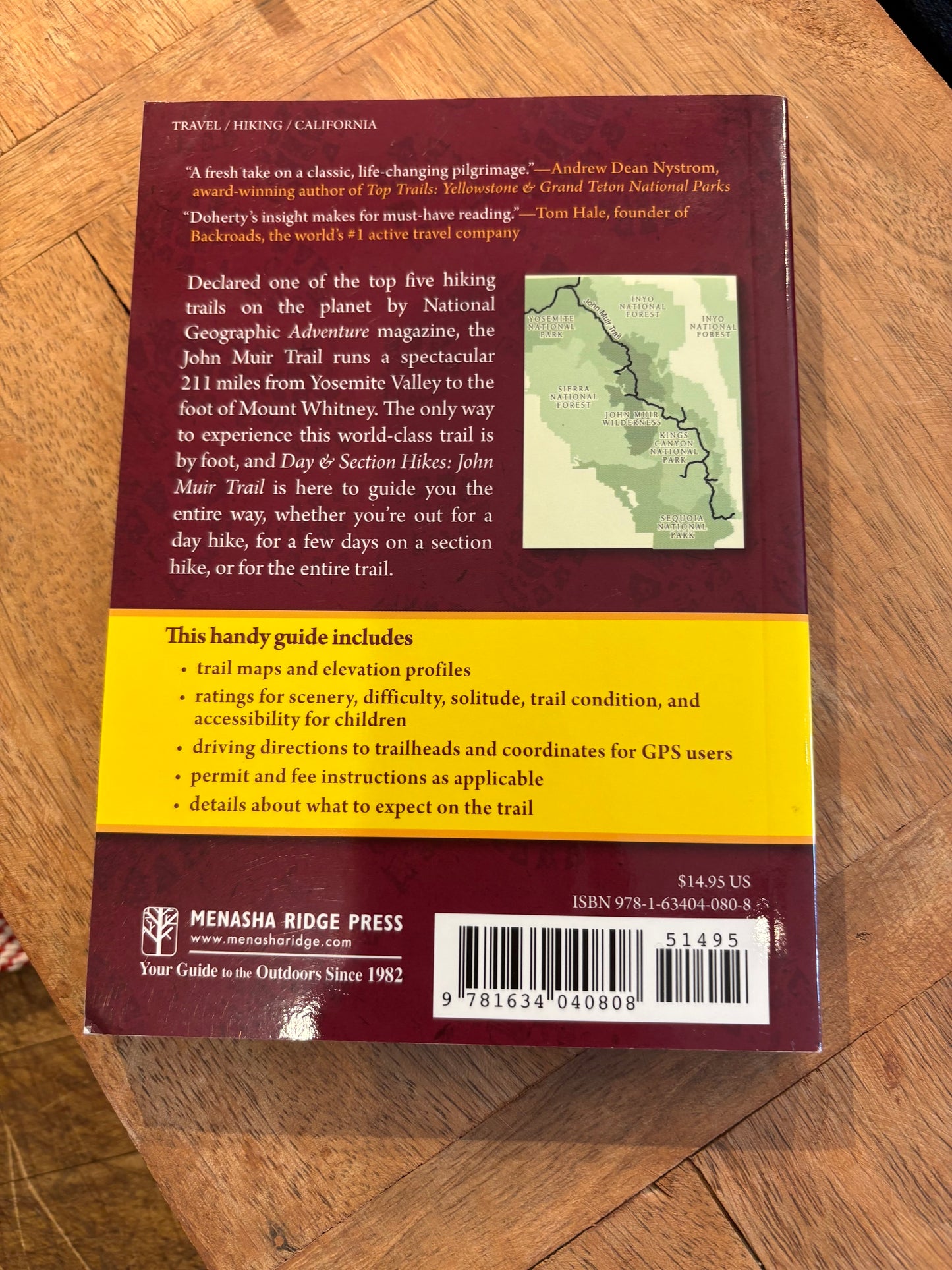 Day & Section Hikes: John Muir Trail