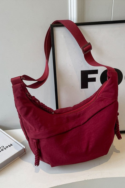 Large Crescent Crossbody Bag