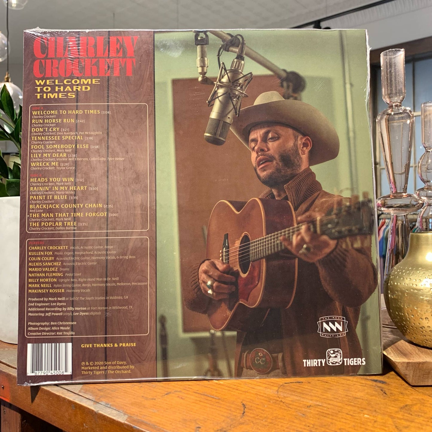 Charley Crockett - Welcome To Hard Times LP Vinyl Record