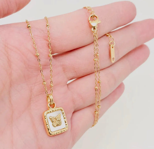 Butterfly Charm Necklace