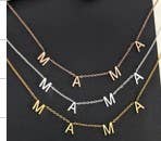 MAMA Dainty Chain Necklace | 18K Plated SS