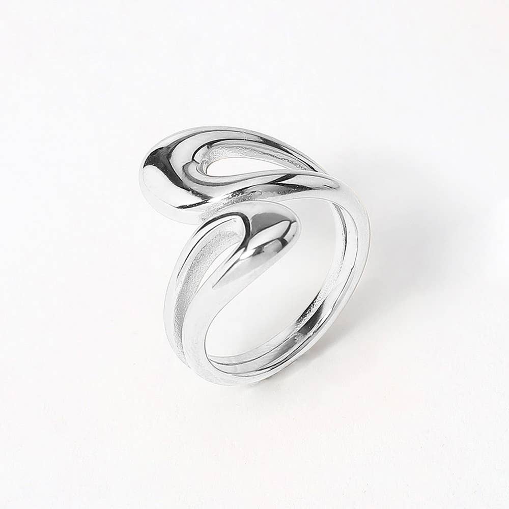 Hypoallergenic Teardrop Tip Ring