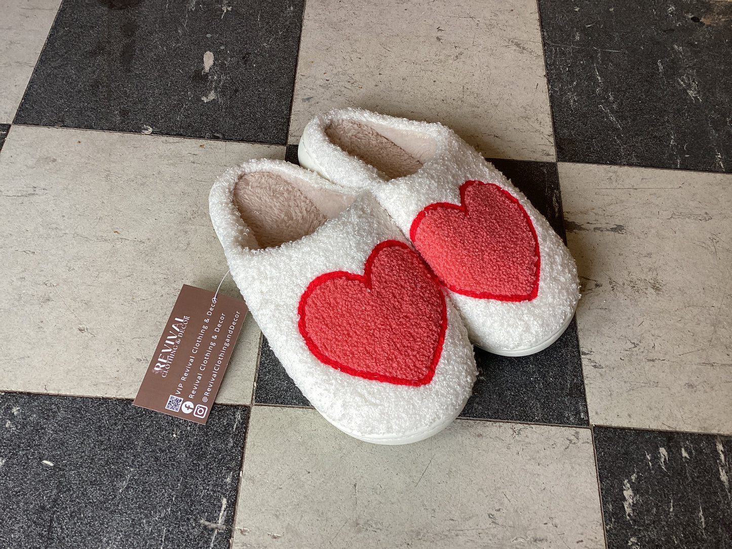 Big Heart Slippers