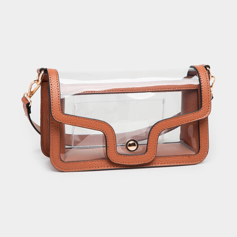 Clear Stadium Rectangle Shoulder Bag