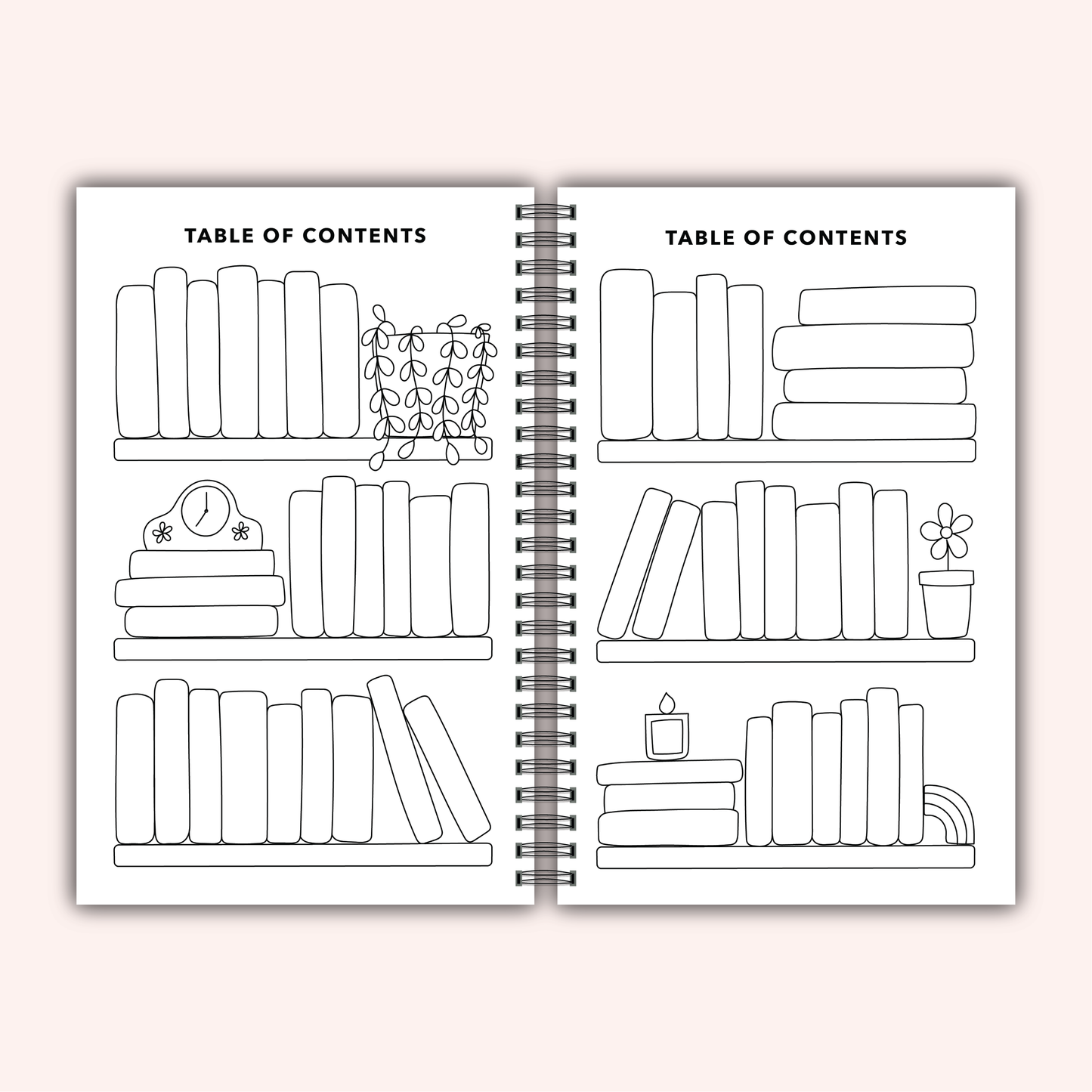 Read More Books Reading Log Journal | Book Review Tracker