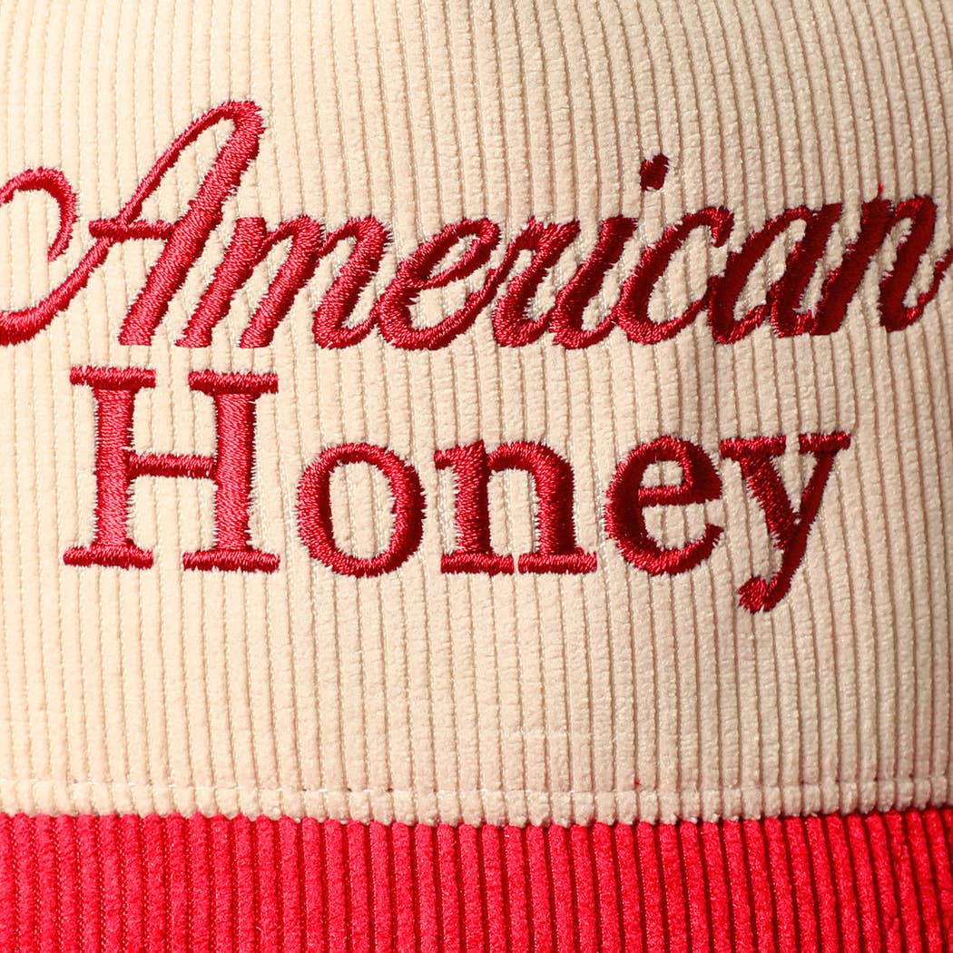 American Honey Corduroy Trucker Hat