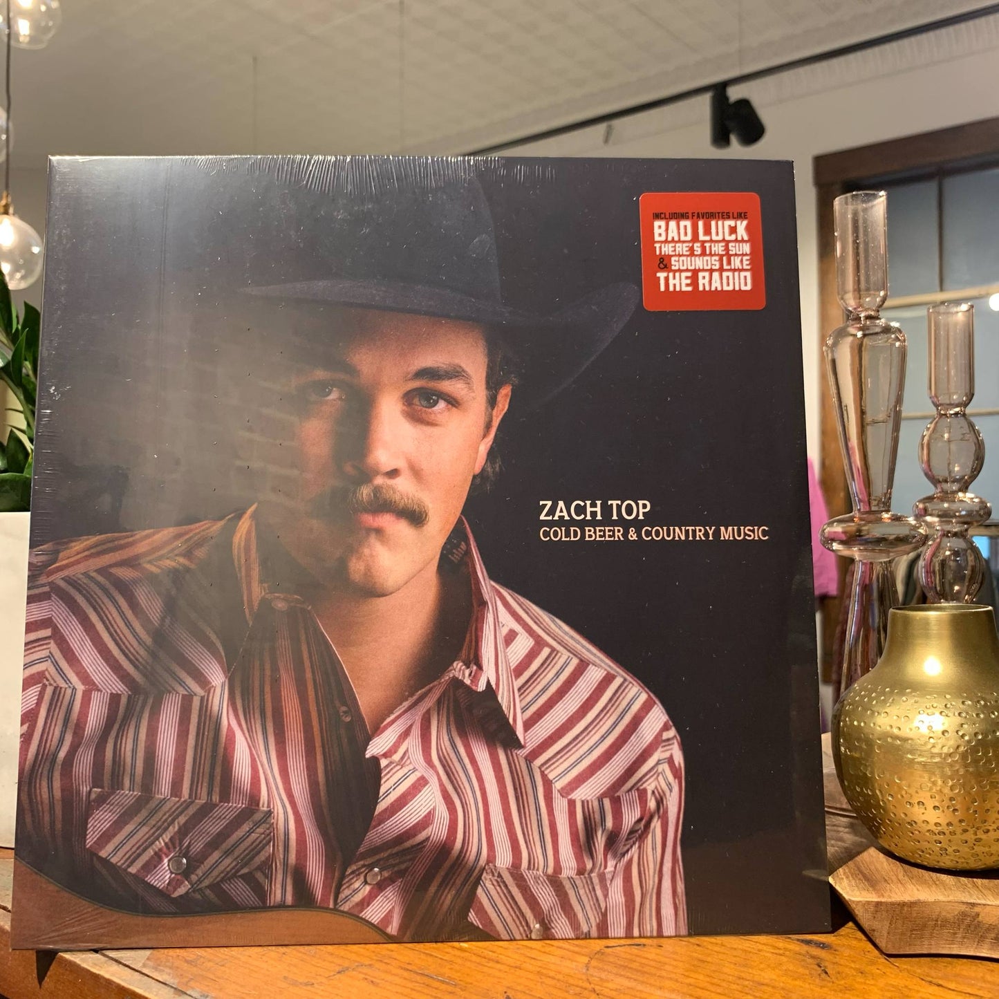 Zach Top - Cold beer & Country Music LP Vinyl Record