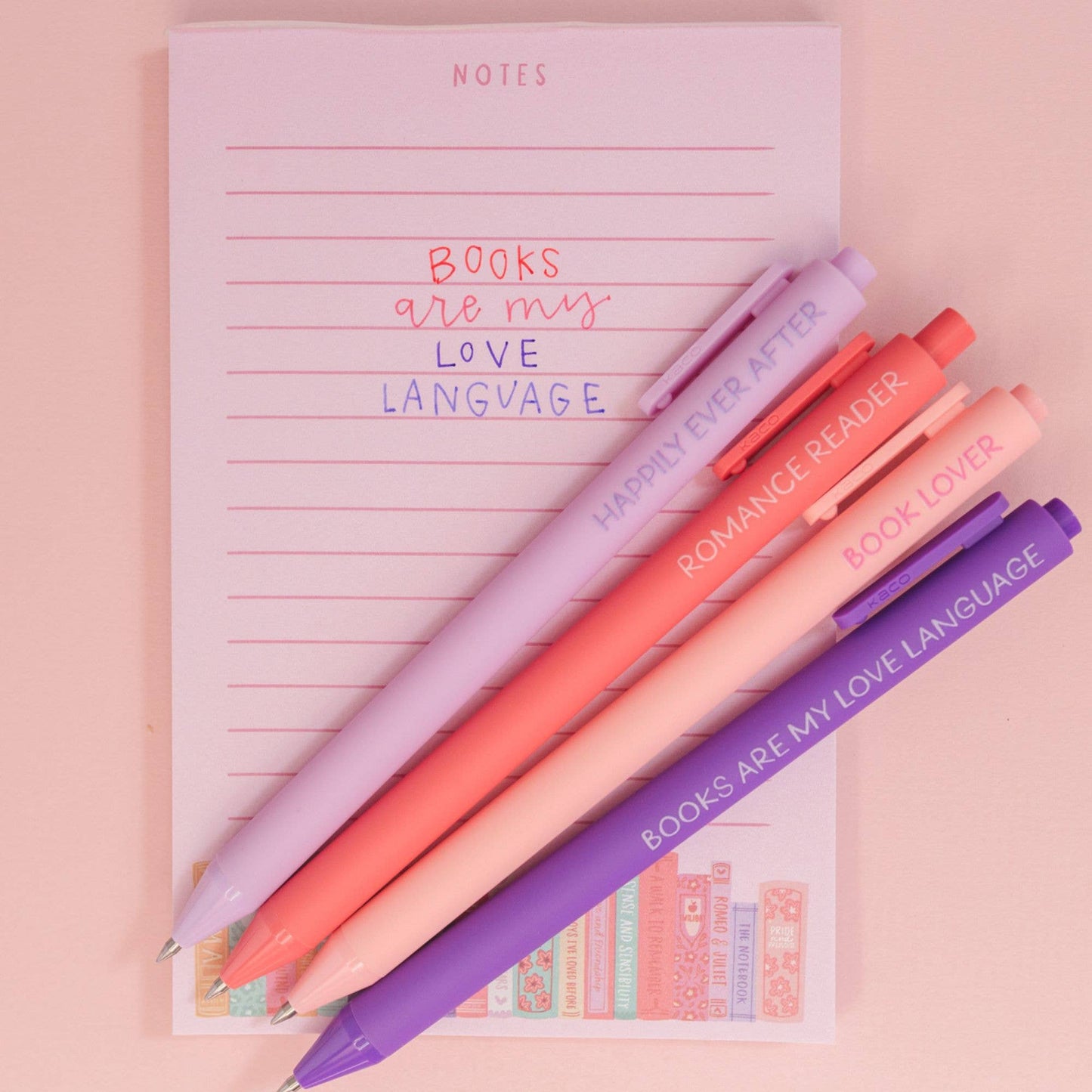 Book Lover Ink Pen Set