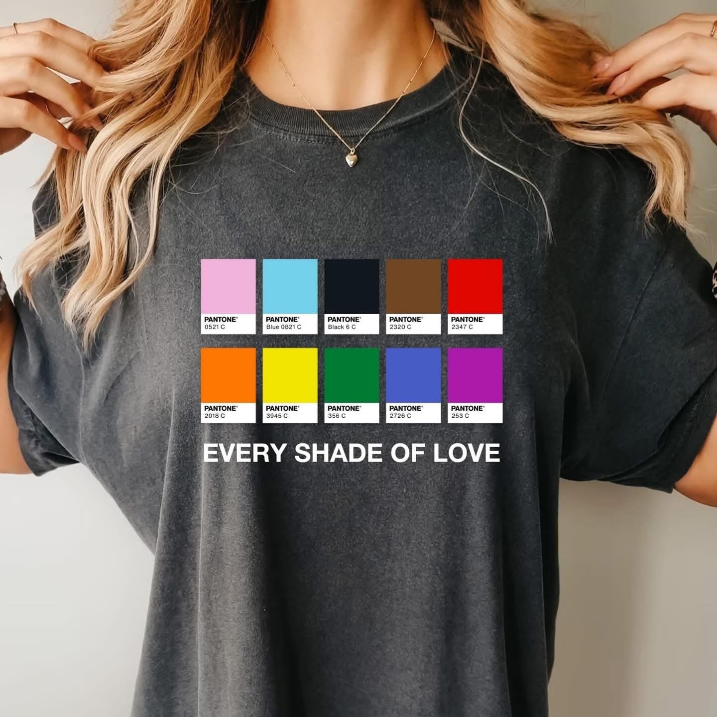 Colors of Love Pride Graphic Tee