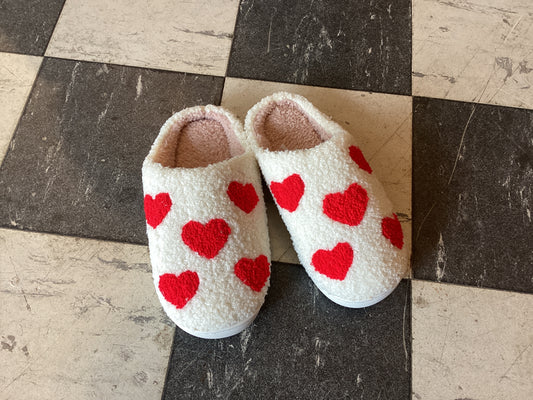 Red Heart Slippers