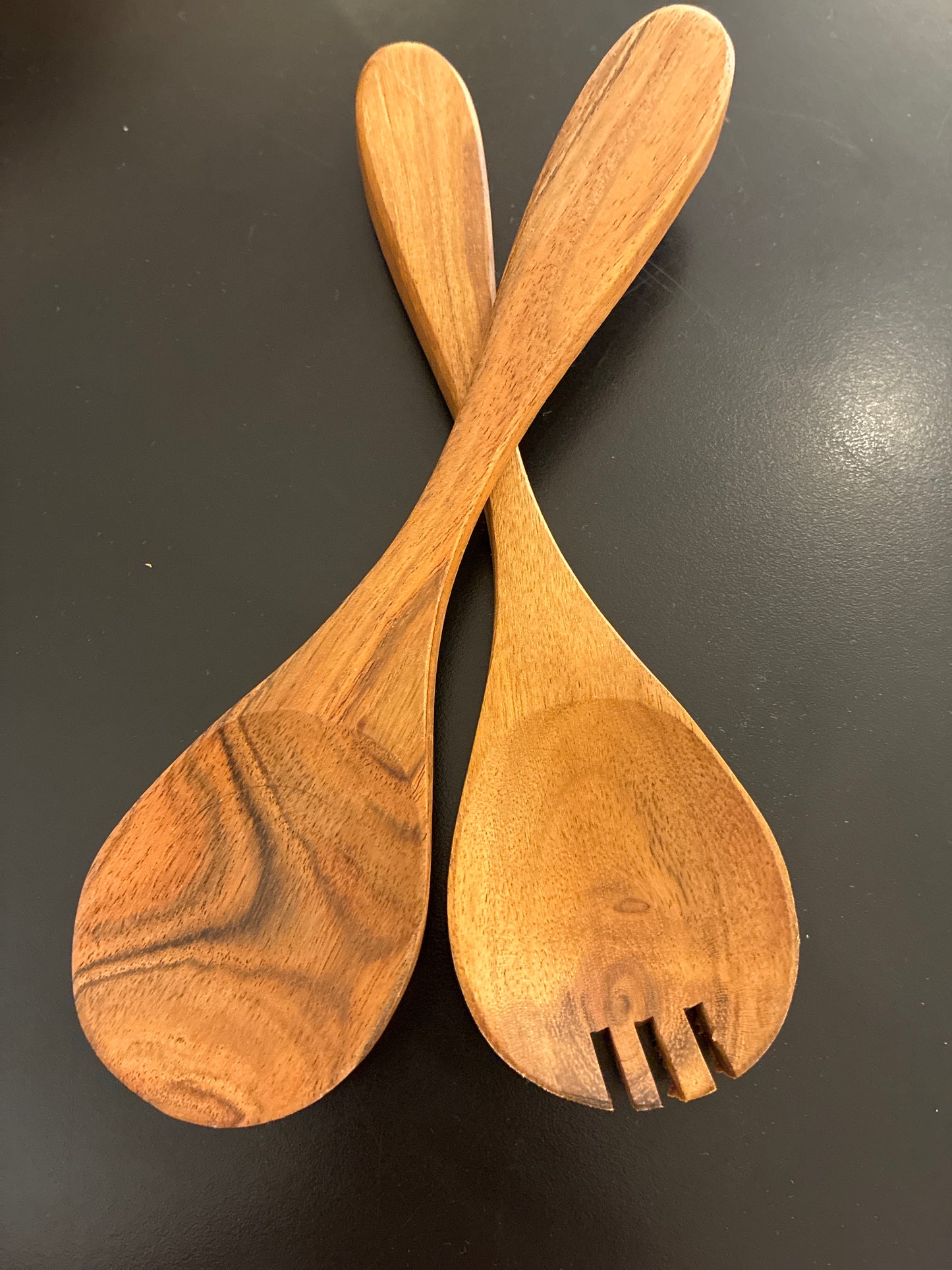 Wood Serving Spoon Set