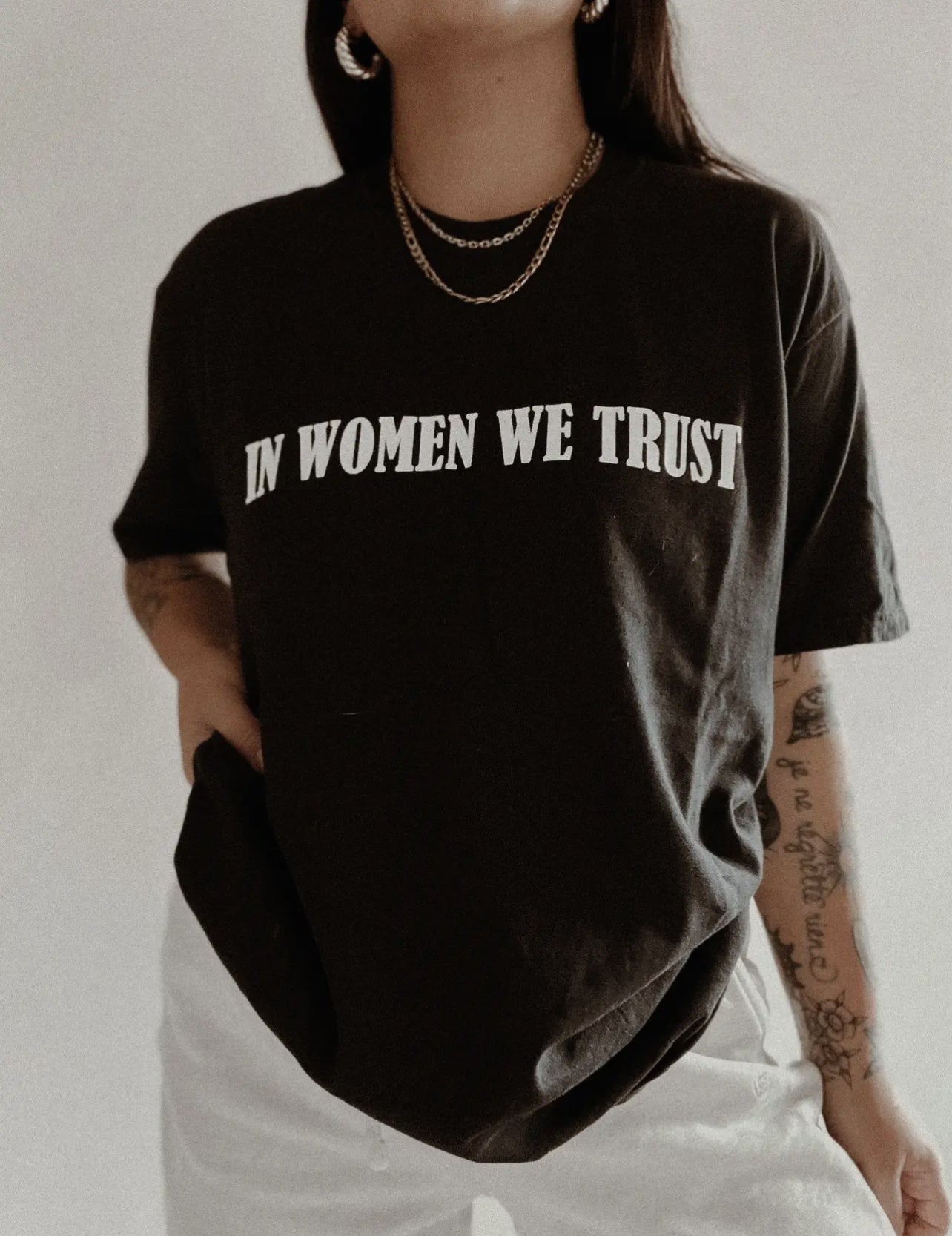 In Women We Trust Graphic Tee