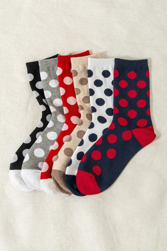 Polka Dot Socks