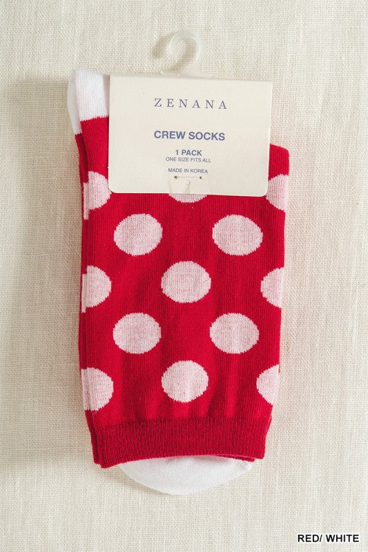 Polka Dot Socks