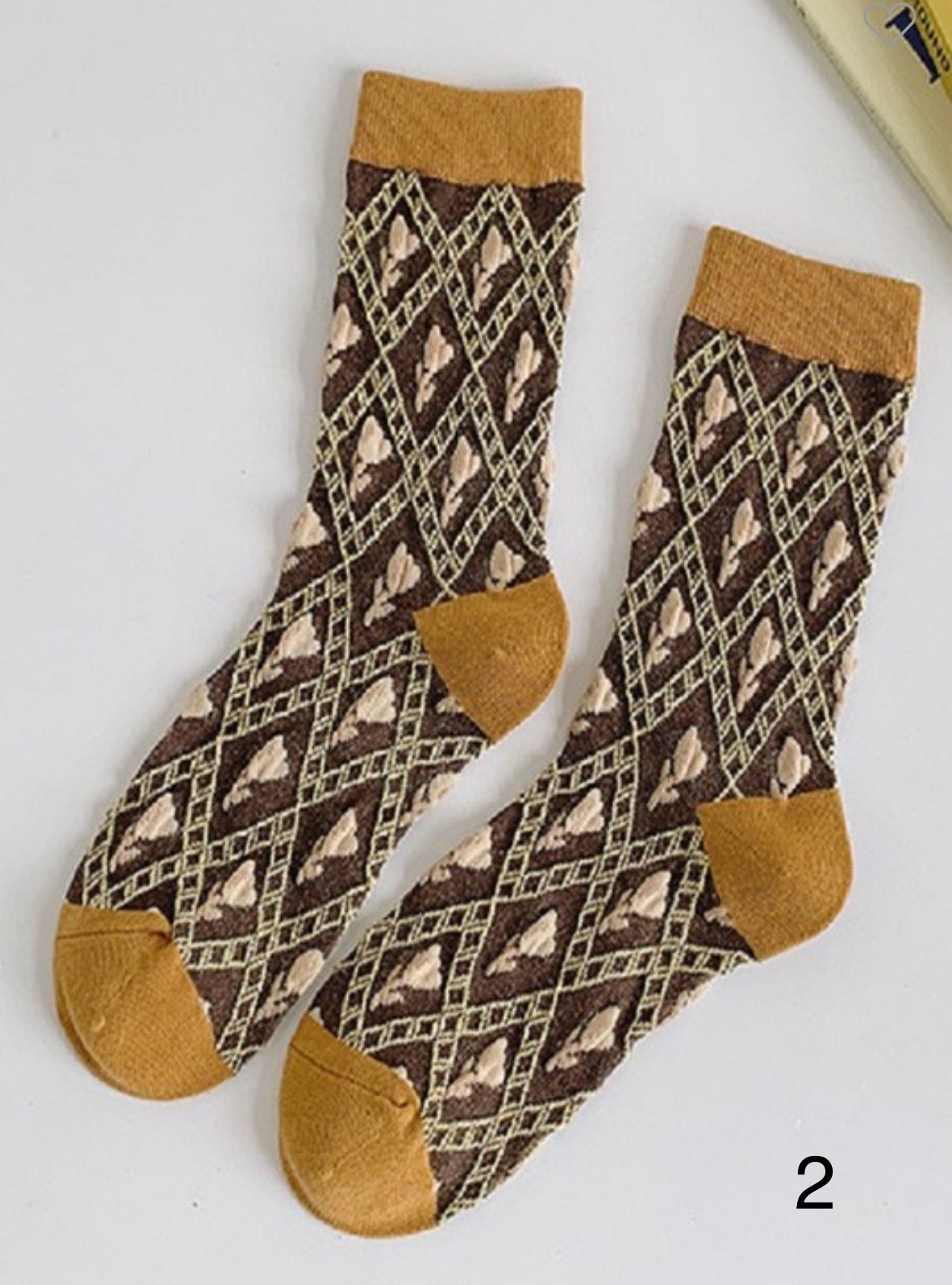 Vintage Crew Socks