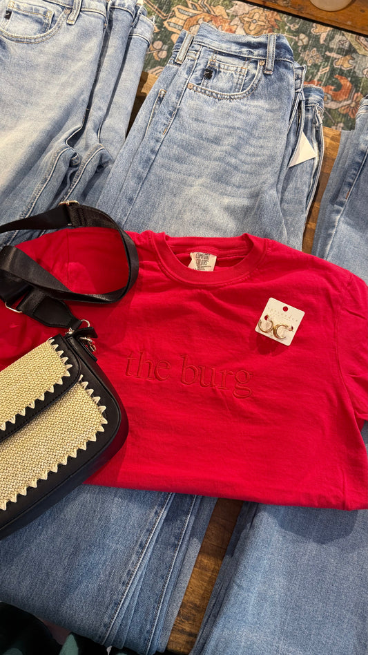 The Burg Embroidered Tee