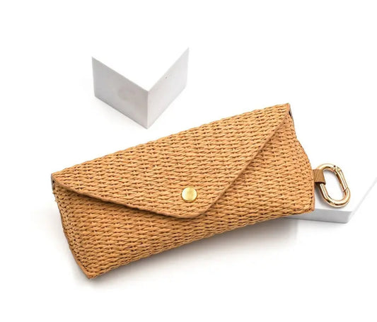 Woven Sunglasses Clip Case