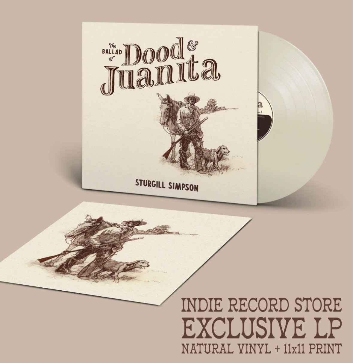 The Ballad of Dood & Juanita - Sturgill Simpson LP Vinyl Record (Indie Exclusive)