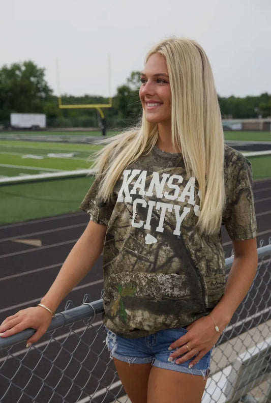 KC + Camo Graphic Tee PREORDER