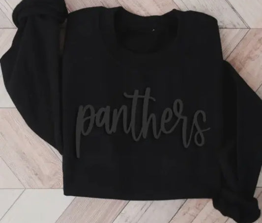 Puff Paint School Spirit Crewneck