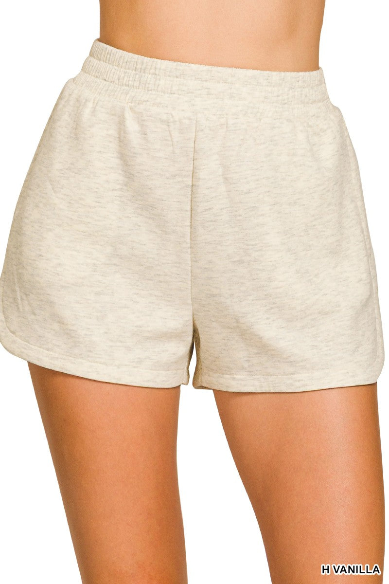 Scuba Elastic Dolphin Shorts - Various Colors