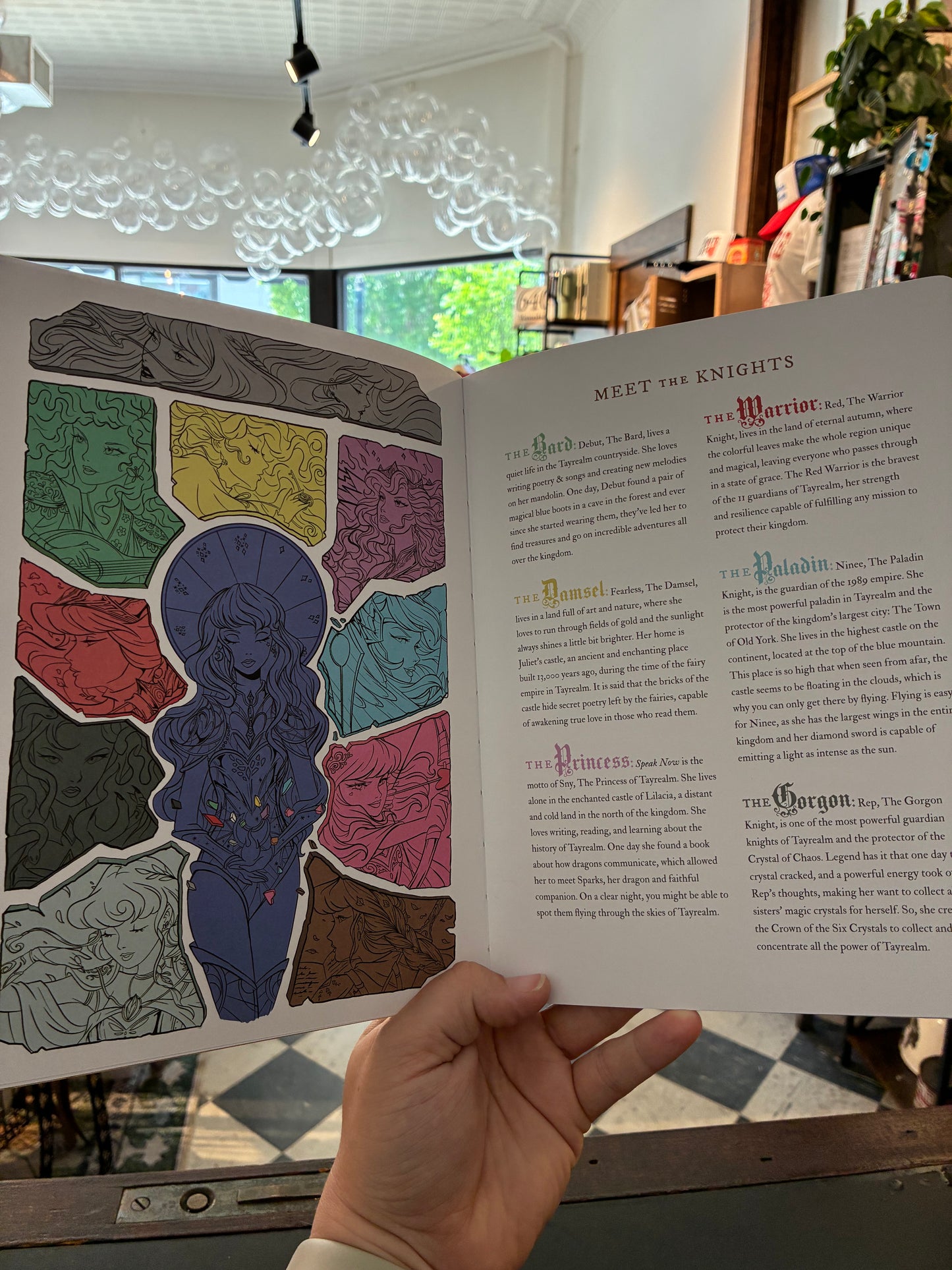 The Knights of Tayrealm Coloring Book