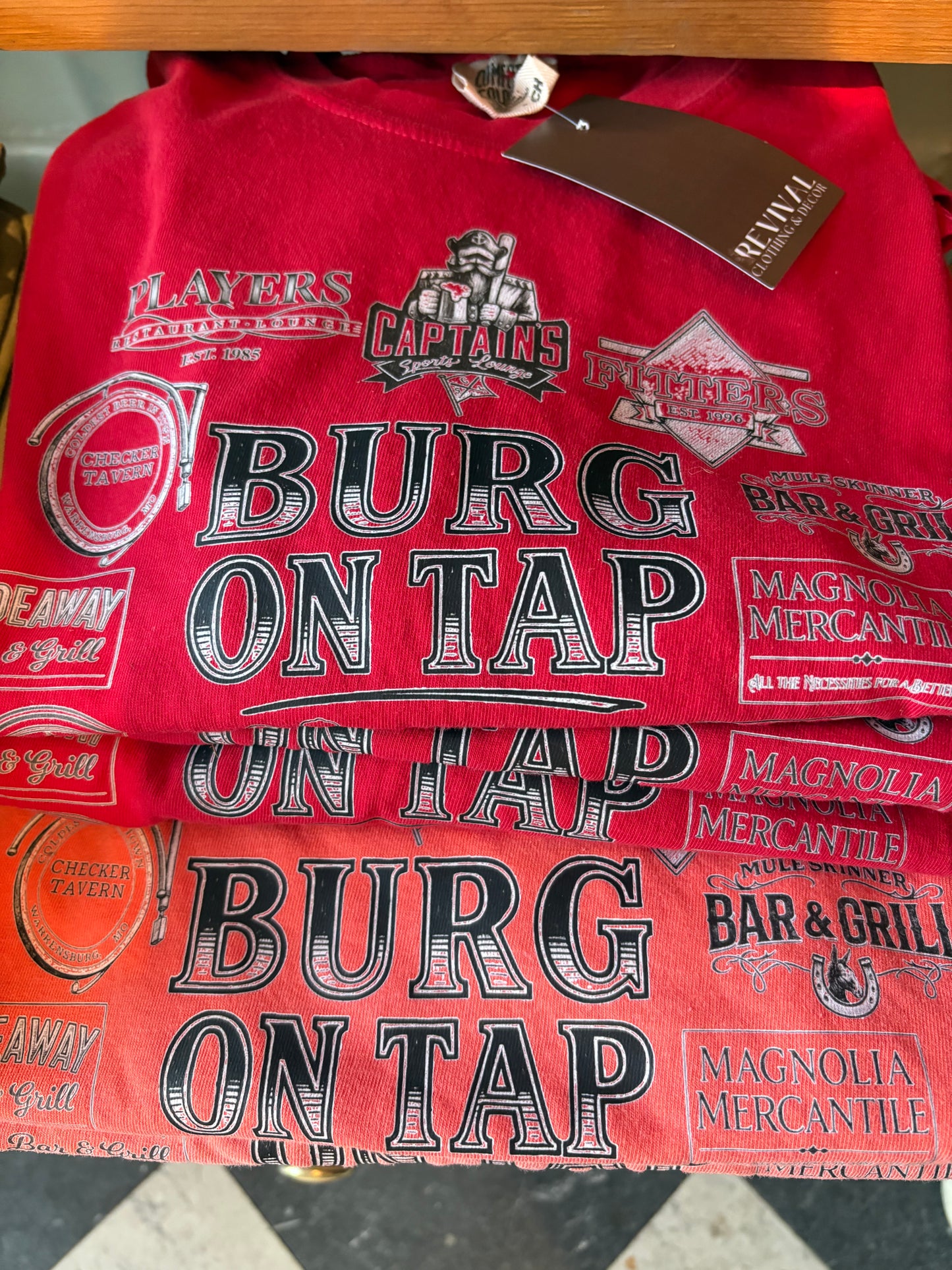 The Burg On Tap Graphic Tee