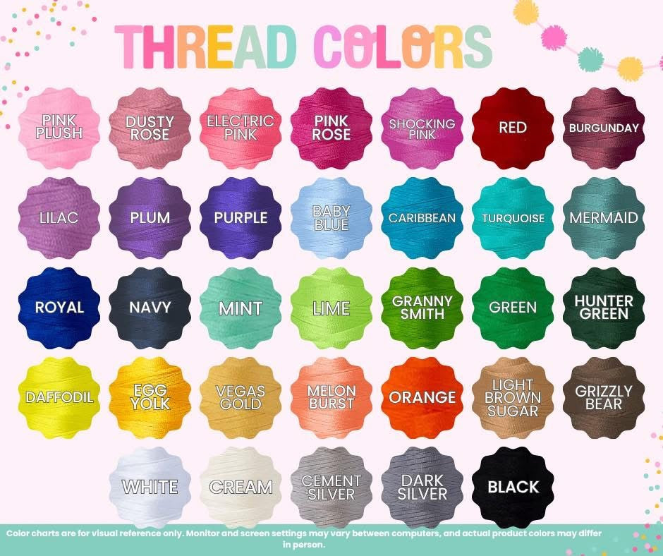 PREORDER CLOSED Design Your Own Embroidered Graphic Tops