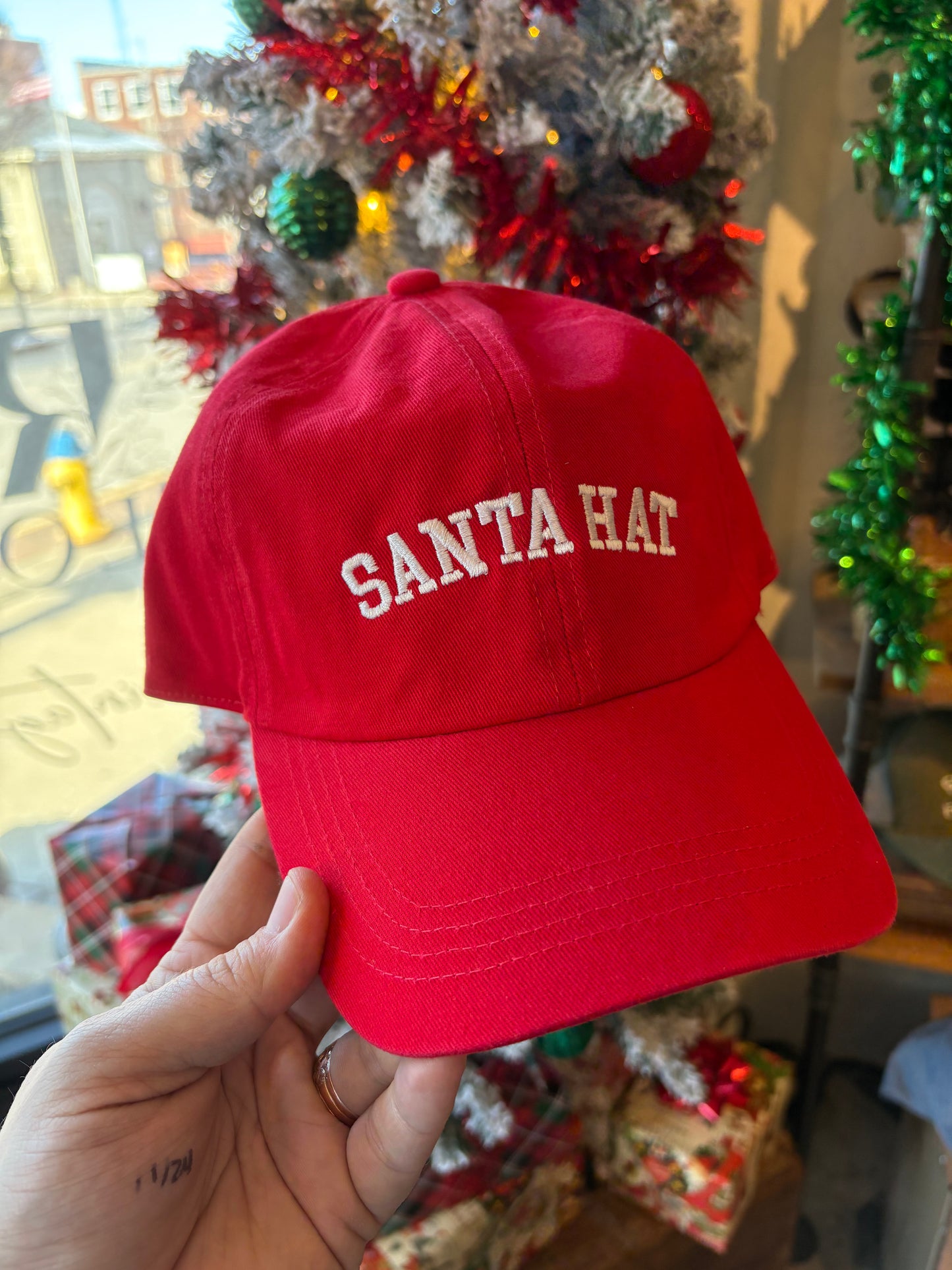 “Santa Hat” Embroidered Hat