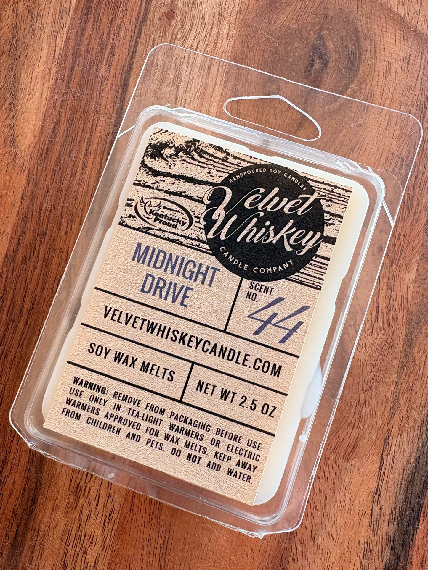 2.5 oz Midnight Drive Wax Melt