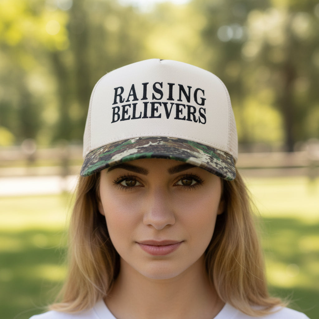 Raising Believers Embroidered Hat