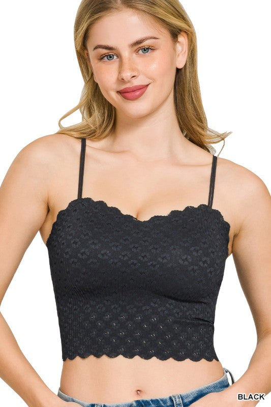 Seamless Lace Bralette
