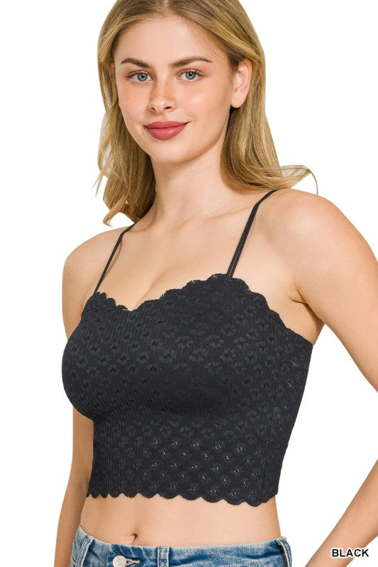 Seamless Lace Bralette